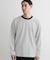 【洗濯機OK】リップルボーダー長袖Tシャツ