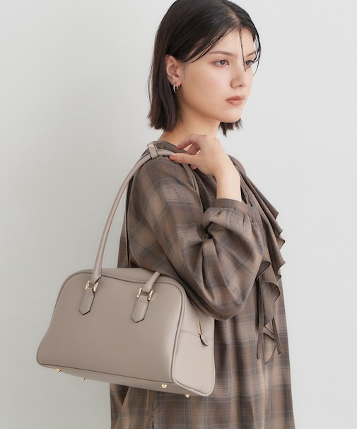 ロングハンドルボストンバッグ