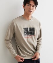 フォトシプリント 長袖Tシャツ