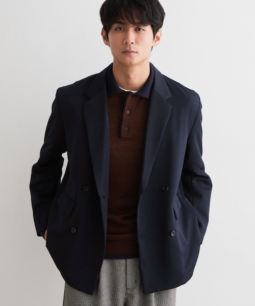 ダブルブレストジャケット｜ザショップティーケーの通販｜&mall
