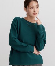 【毛玉防止/蓄熱/洗える】美映えガーターニット