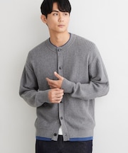 レイヤードデザイン カーディガン