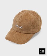 POLO BCS / コーデュロイ刺繍キャップ