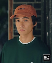 POLO BCS / コーデュロイ刺繍キャップ