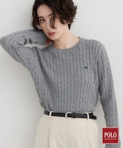 POLO BCS/ケーブルニット