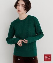 POLO BCS/ケーブルニット