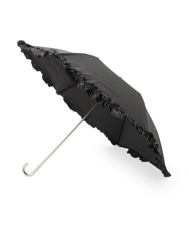 晴雨兼用フリルデザイン折り畳み傘