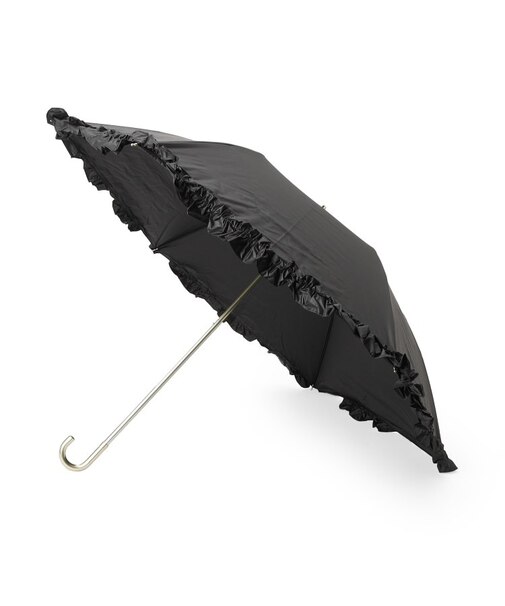 晴雨兼用フリルデザイン折り畳み傘