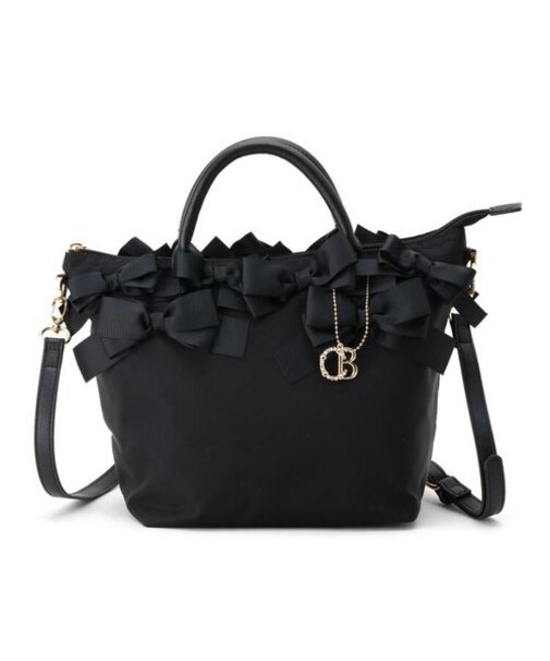 【メニーリボンシリーズ】メニーリボンナイロントート