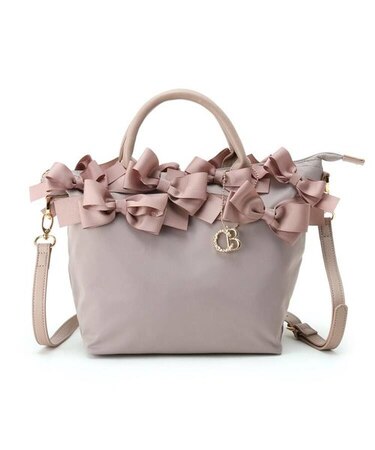 【メニーリボンシリーズ】メニーリボンナイロントート