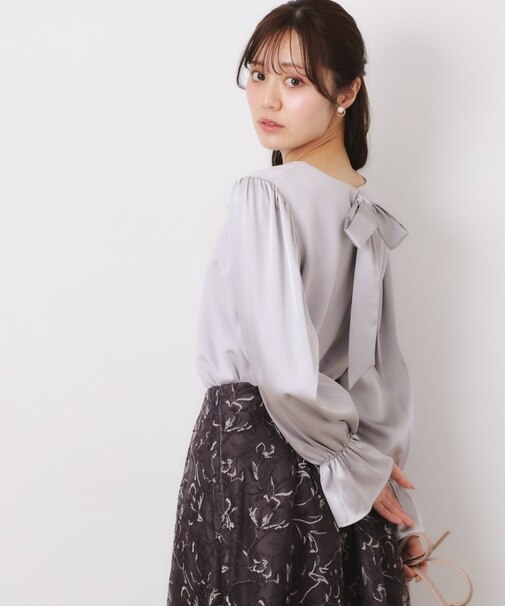 ハートネックドッキングプルオーバー