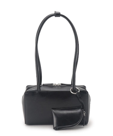 スクエアロングハンドルバッグ