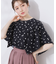 さくらんぼドットブラウス