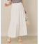 ティアード切替スカート