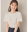 テープ刺繍ロゴT