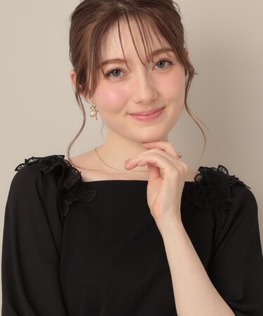 【マシンウォッシャブル・UVケア・接触冷感】ラグランレースドッキングカットソー