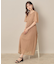 【二の腕カバー・楽ちん・通勤】シフォンプリーツワンピース