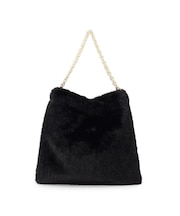 フェイクファーチェーンバッグ