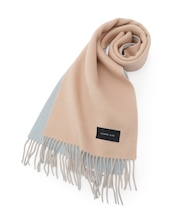 カシミヤブレンドリバーシブルマフラー