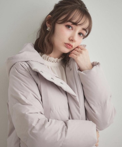 冬の名品・撥水】愛されダウン｜クチュールブローチの通販｜&mall