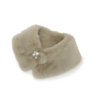 エコファービジューパール調ティペット