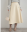 フェイクウールポンチスカート