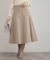フェイクウールポンチスカート