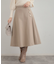 フェイクウールポンチスカート