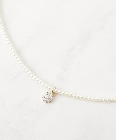 プチパール調ネックレス