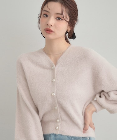 【前後2WAY】Springフェザーカーデトップス