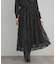 【通勤】ラメ刺繍ブークレチュールスカート
