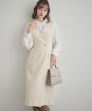 フリンジツイードジャンスカ