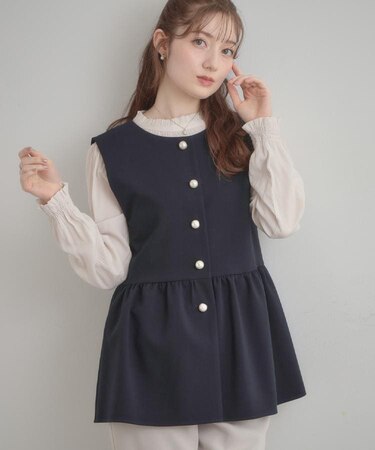 【ハレの日・通勤】TRダブルクロスジレ