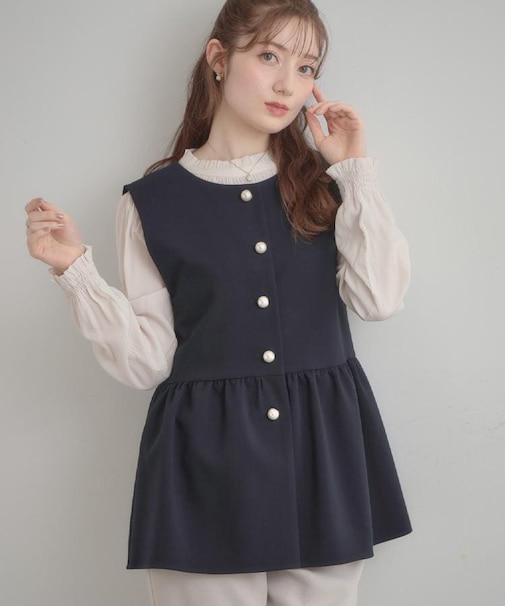 【ハレの日・通勤】TRダブルクロスジレ