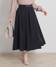 【洗える・通勤】ビットベルト タックスカート