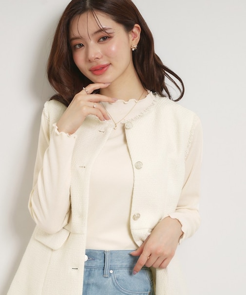 カルゼスラブツイードジレ