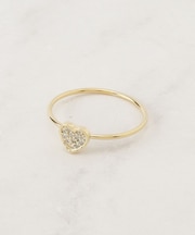 ハートストーンリング