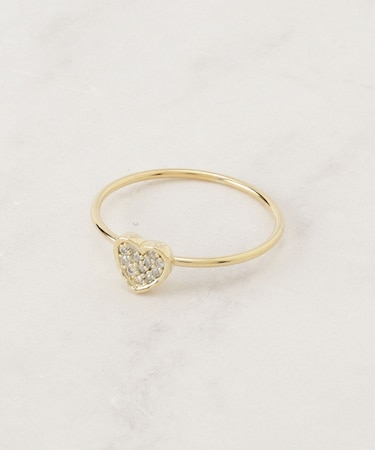 ハートストーンリング