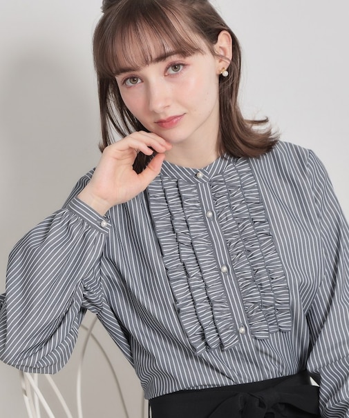 ストライプフリルBL