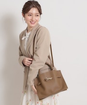巾着付き2wayトートバッグ