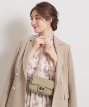 スエード調ミニショルダーバッグ