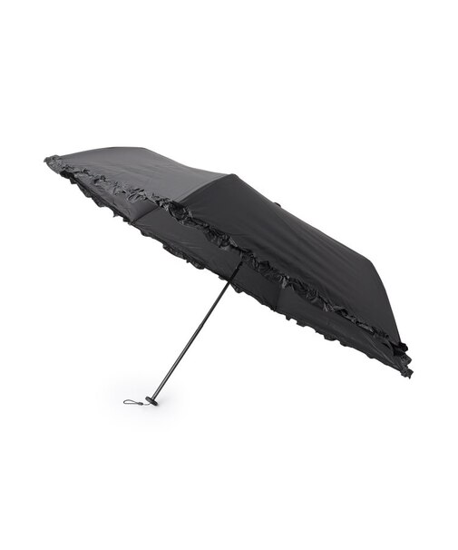 晴雨兼用軽量ミニフリルデザイン折畳傘