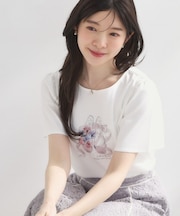 トウシューズプリントTシャツ