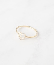 ハートビジューリング