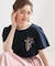 リボンプリントTシャツ