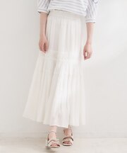コットンシアーボイルスカート