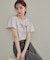 【接触冷感・UVカット・洗える】リボン ロゴTシャツ