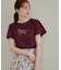 【接触冷感・UVカット・洗える】リボン ロゴTシャツ