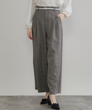 LANATECレースベルトパンツ