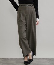 LANATECレースベルトパンツ